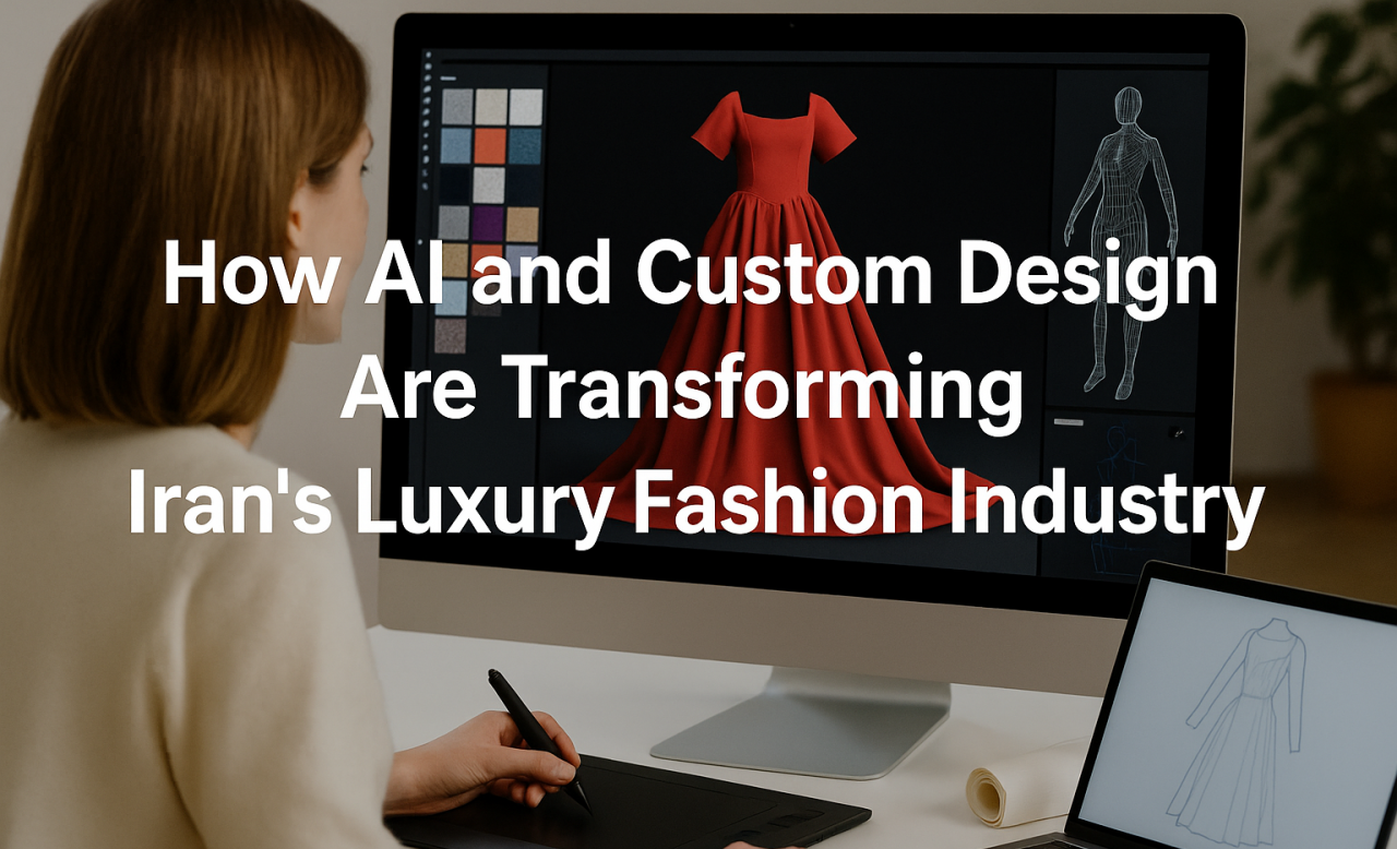 "چگونه هوش مصنوعی و طراحی سفارشی، صنعت پوشاک لوکس ایران را متحول می‌کنند؟"