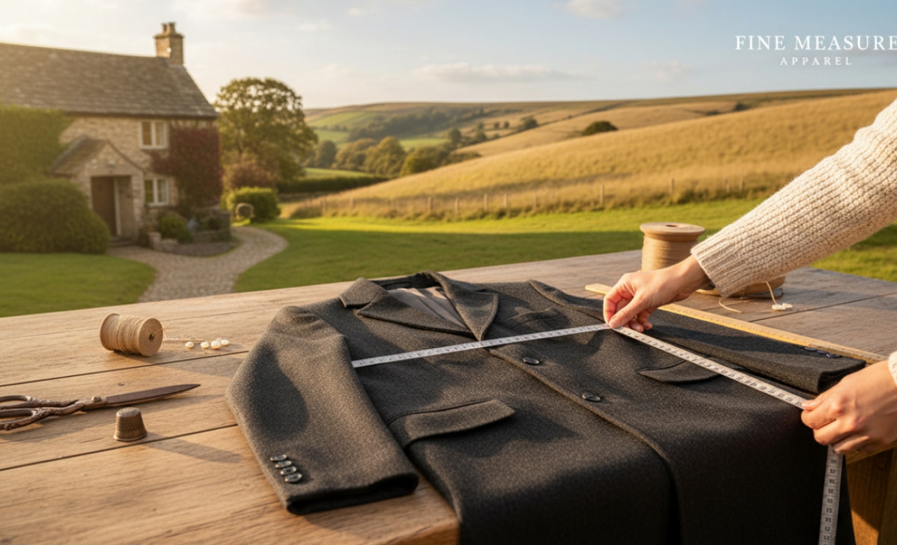 راهنمای سایز مانتو مجلسی و کت‌سارافون | اندازه‌گیری دقیق در ۵ دقیقه