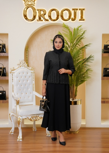 کت سارافون ترک مشکی 1