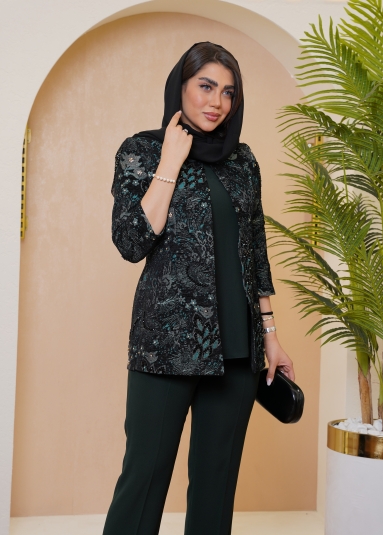 شنل راسپینا فیروزه ای 1