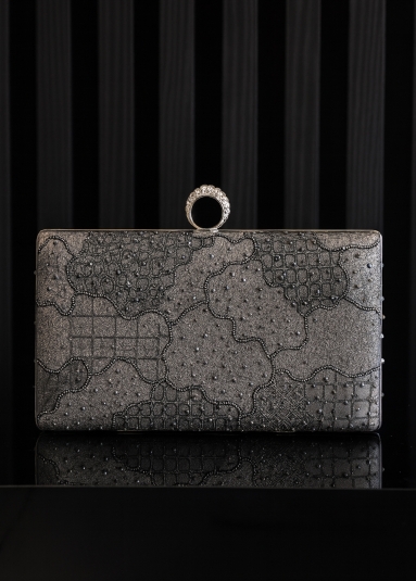 کیف نقره ای دودی 1