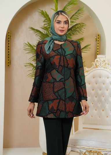 مانتو صخره سبز تیره 1