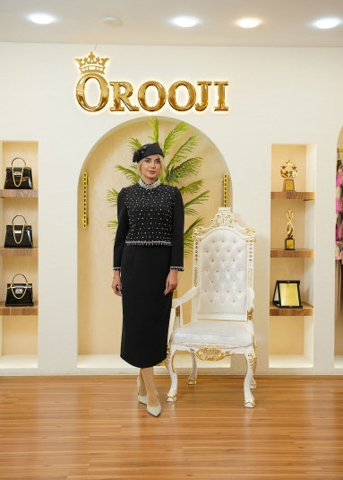 کراپ دامن دخترانه مشکی 1