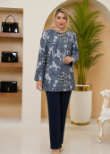 سلین آبی تیره 1