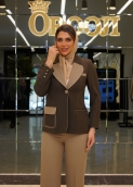 کت و شلوار آراسته قهوه ای 2