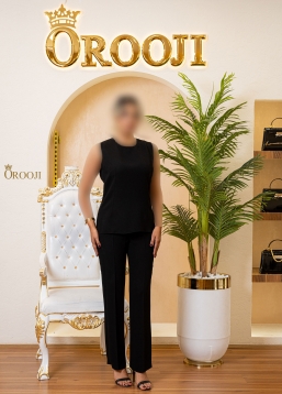 تاپ و شلوار مشکی 