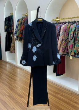 کت زرین سرمه ای 1